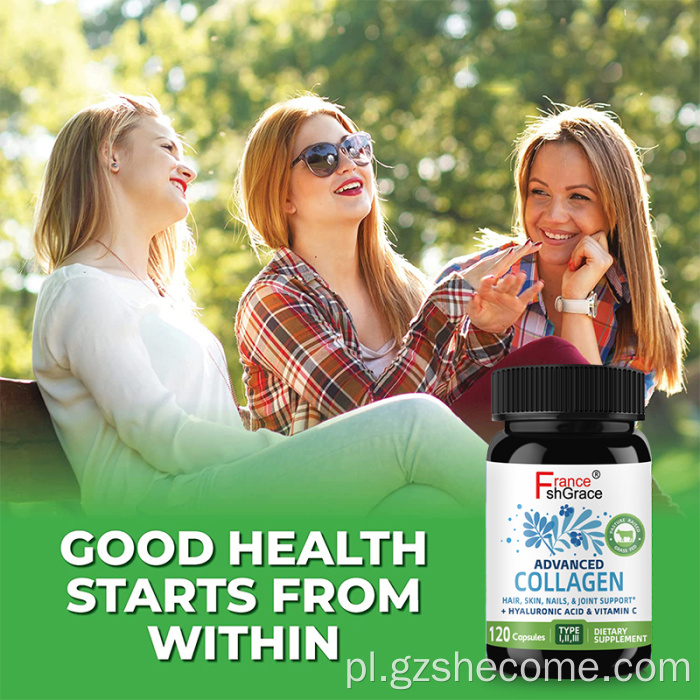 Najlepszy suplement kolagenowy Zdrowie jelit Best Colagen Capsules